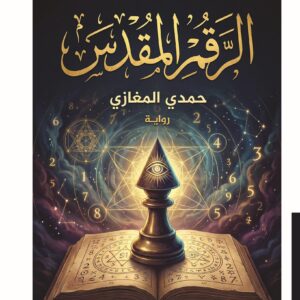 غلاف رواية الرقم المقدس - غموض وخيال علمي - إصدار بيت الياسمين 2026